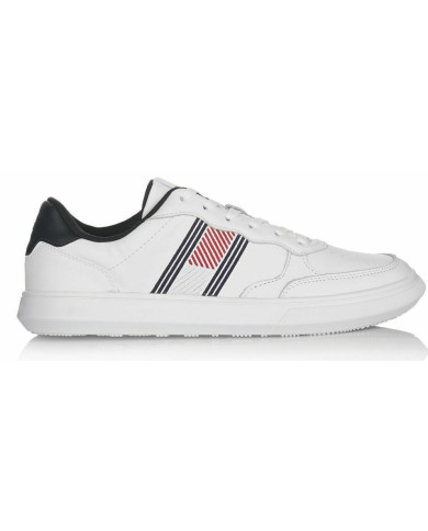 TOMMY HILFIGER Essential Leather Cupsole Evo FM0FM03904 White YBR