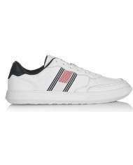 TOMMY HILFIGER Essential Leather Cupsole Evo FM0FM03904 White YBR