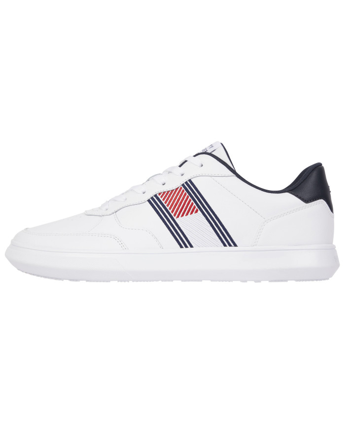 TOMMY HILFIGER Essential Leather Cupsole Evo FM0FM03904 White YBR