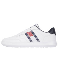 TOMMY HILFIGER Essential Leather Cupsole Evo FM0FM03904 White YBR