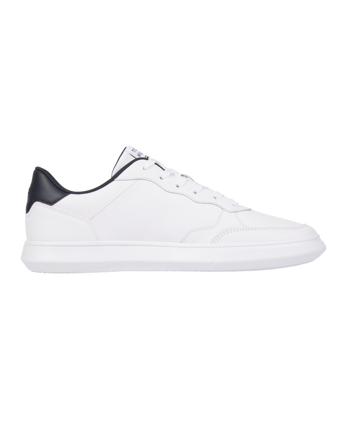 TOMMY HILFIGER Essential Leather Cupsole Evo FM0FM03904 White YBR