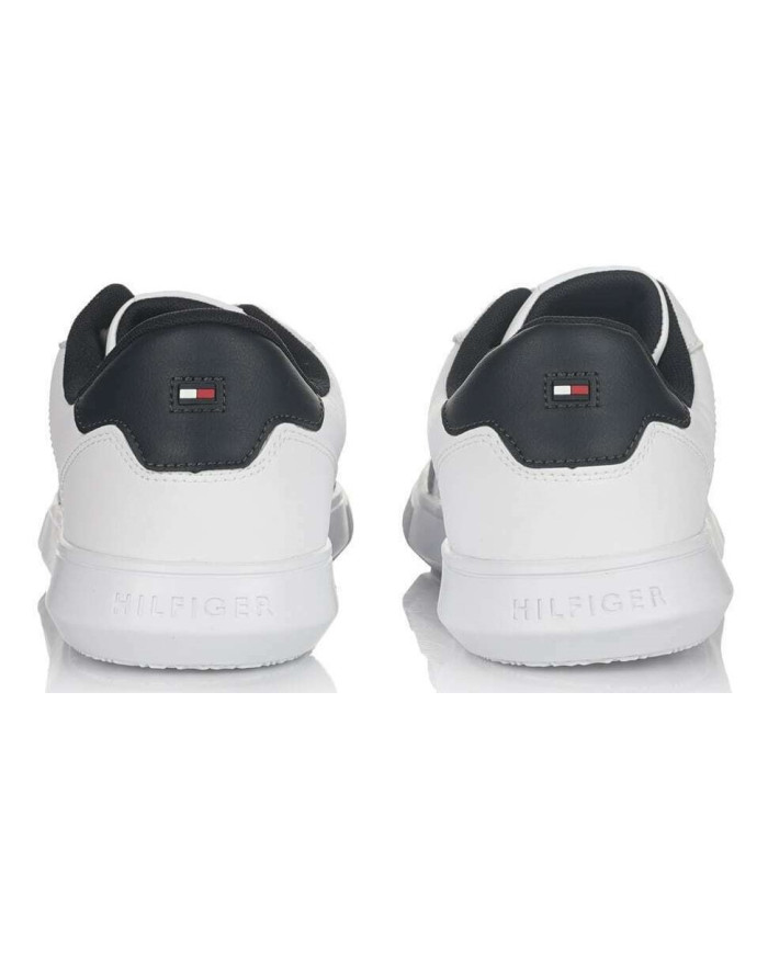 TOMMY HILFIGER Essential Leather Cupsole Evo FM0FM03904 White YBR