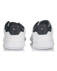 TOMMY HILFIGER Essential Leather Cupsole Evo FM0FM03904 White YBR