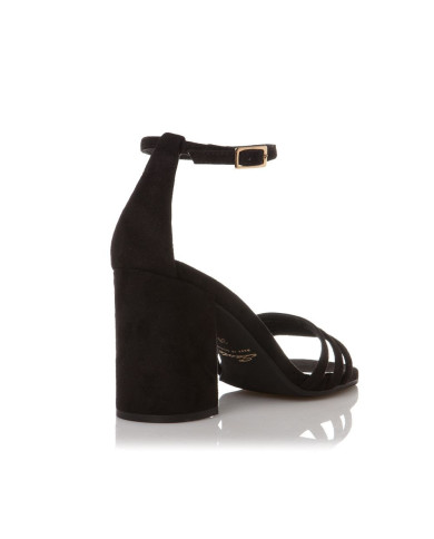 Sante Sandals 22-211-01 μαυρο