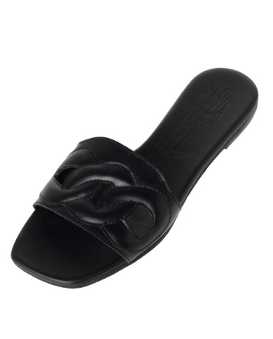 Sante Sandals 22-304-01 μαυρο
