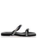 Sante Sandals 22-318-01 μαυρο