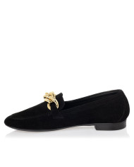 Sante Day2Day Moccasins 22-402-01 ΜΑΥΡΟ