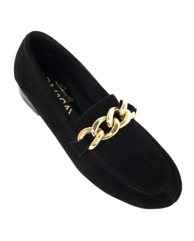 Sante Day2Day Moccasins 22-402-01 ΜΑΥΡΟ