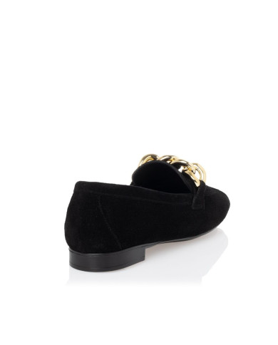 Sante Day2Day Moccasins 22-402-01 ΜΑΥΡΟ