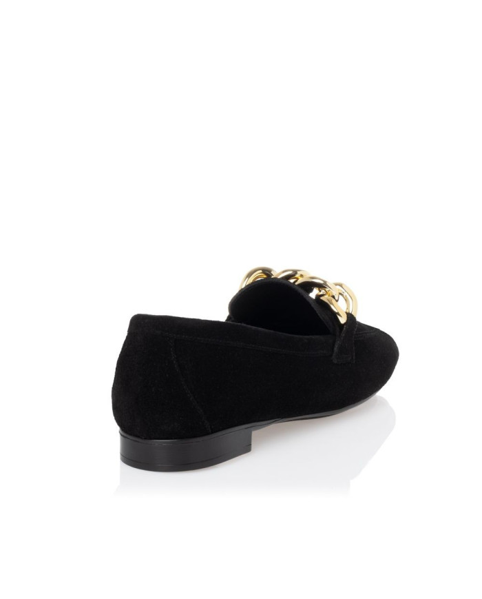 Sante Day2Day Moccasins 22-402-01 ΜΑΥΡΟ