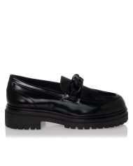 Sante Day2Day Moccasins 22-407-01 ΜΑΥΡΟ