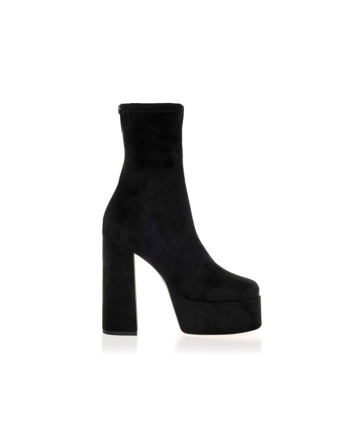 Sante Booties 22-529-01 ΜΑΥΡΟ