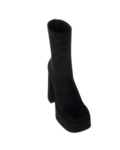 Sante Booties 22-529-01 ΜΑΥΡΟ