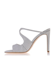Sante Sandals 23-246-10 ασημι