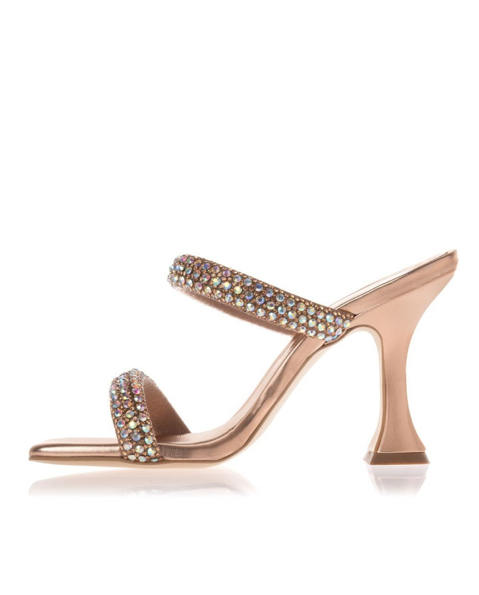 Sante Sandals 23-290-07 ροζ χρυσο