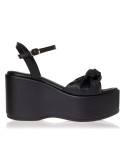 Sante Day2Day Wedges 23-147-01 ΜΑΥΡΟ