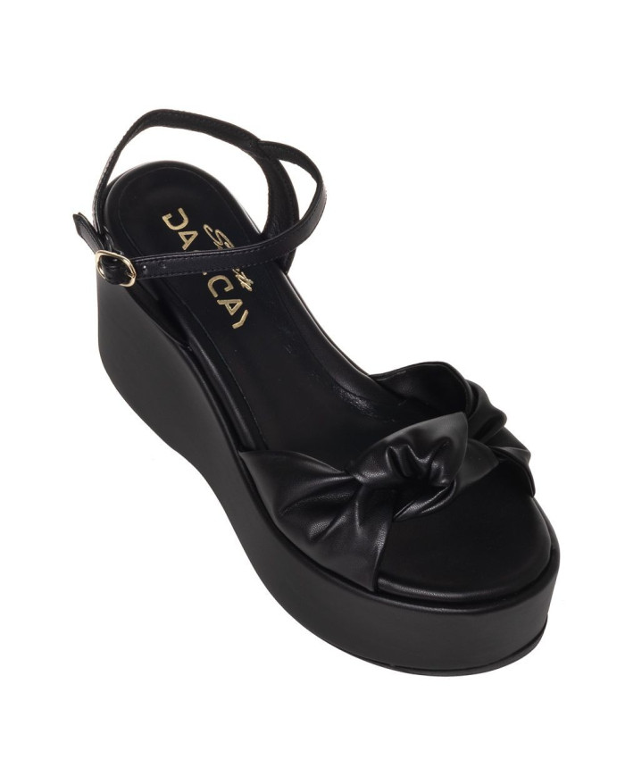 Sante Day2Day Wedges 23-147-01 ΜΑΥΡΟ