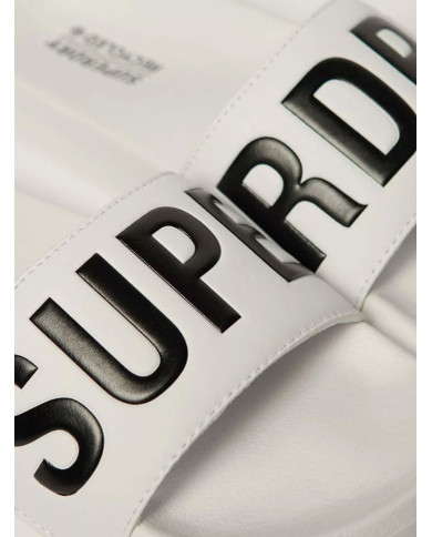 SUPERDRY CODE CORE VEGAN POOL SLIDE WF310184A 35C