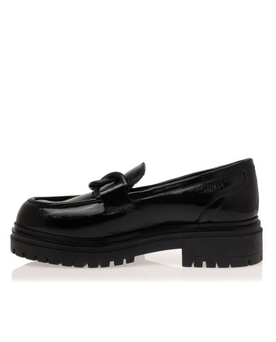 Sante Day2Day Moccasins 23-410-01 ΜΑΥΡΟ