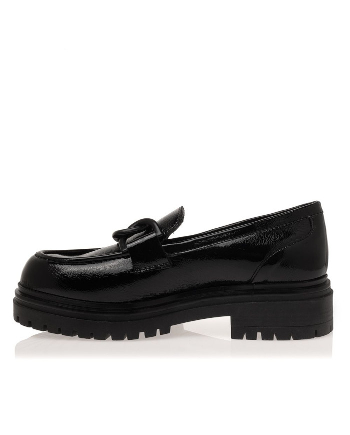 Sante Day2Day Moccasins 23-410-01 ΜΑΥΡΟ