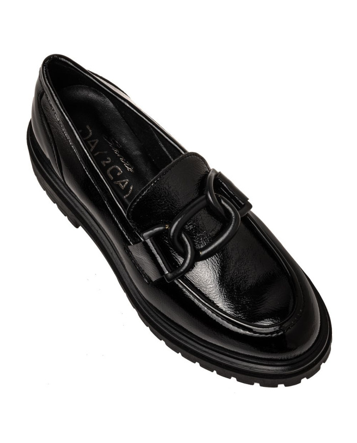 Sante Day2Day Moccasins 23-410-01 ΜΑΥΡΟ