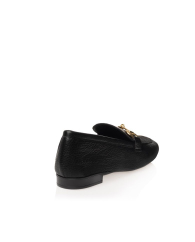 Sante Day2Day Moccasins 23-401-01 ΜΑΥΡΟ