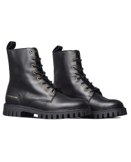 Tommy Hilfiger Th Lace Boot DTC FW0FW07406 BDS Μαύρο