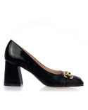 Sante Pumps 23-563-01 ΜΑΥΡΟ