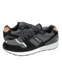 Polo Ralph Lauren ανδρικά sneakers TRAIN100-SK-ATH BLK/GRY 809669838007