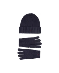 Tommy Hilfiger  ESSENTIAL BEANIE AND GLOVES AM0AM10490 DW5