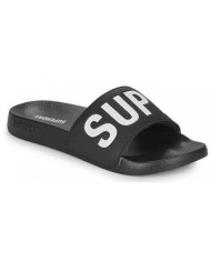 SUPERDRY CORE VEGAN POOL SLIDE MF310256A 33B μαυρο
