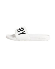 SUPERDRY CORE VEGAN POOL SLIDE MF310256A 35C  λευκο