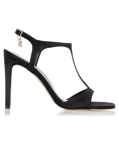 Sante Sandals 24-256-01  μαύρο