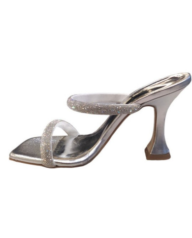 Sante Sandals 24-293-10 Ασημί