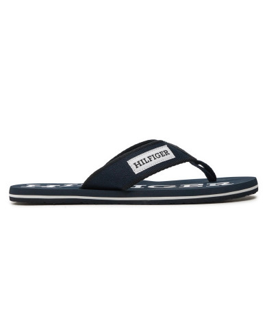TOMMY HILFIGER PATCH BEACH SANDAL FM0FM05024 DW5 ΜΠΛΕ