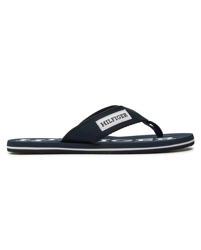 TOMMY HILFIGER PATCH BEACH SANDAL FM0FM05024 DW5 ΜΠΛΕ