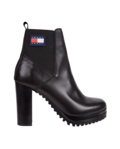 Tommy Hilfiger TJW New Ess High Heel Boot EN0EN02439 BDS μαυρο μαυρο