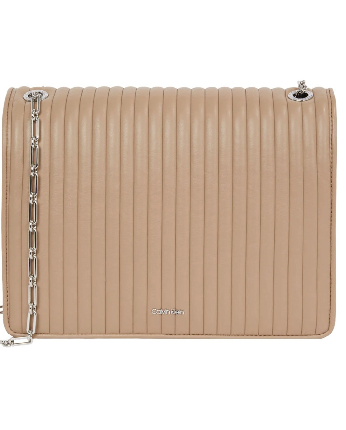 CALVIN KLEIN MINI LINE QUILT SHOULDER BAG K60K613080 PAI ΤΑΟΥΠΕ