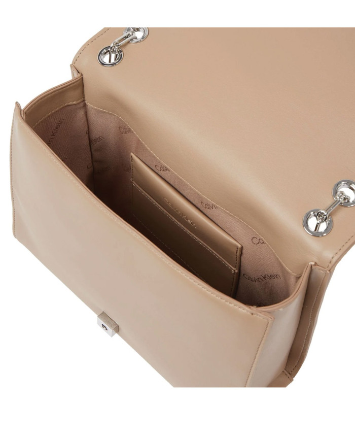 CALVIN KLEIN MINI LINE QUILT SHOULDER BAG K60K613080 PAI ΤΑΟΥΠΕ