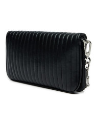 CALVIN KLEIN MINI LINE QUILT CROSSBODY K60K613079 BEH ΜΑΥΡΟ