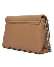 CALVIN KLEIN PLAQUE LOGO SMALL CROSSBODY K60K612785 PAI ΤΑΟΥΠΕ