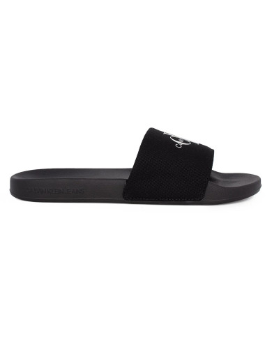 CALVIN KLEIN SLIDE MONOGRAM YM0YM01271 0GJ ΜΑΥΡΟ