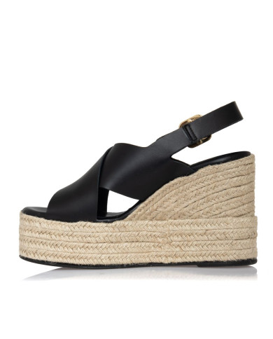 Sante D2D Leather Collection 25-171-01 ΜΑΥΡΟ