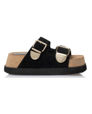 Sante D2D Leather Collection 25-141-01 ΜΑΥΡΟ