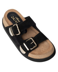 Sante D2D Leather Collection 25-141-01 ΜΑΥΡΟ