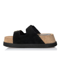 Sante D2D Leather Collection 25-141-01 ΜΑΥΡΟ