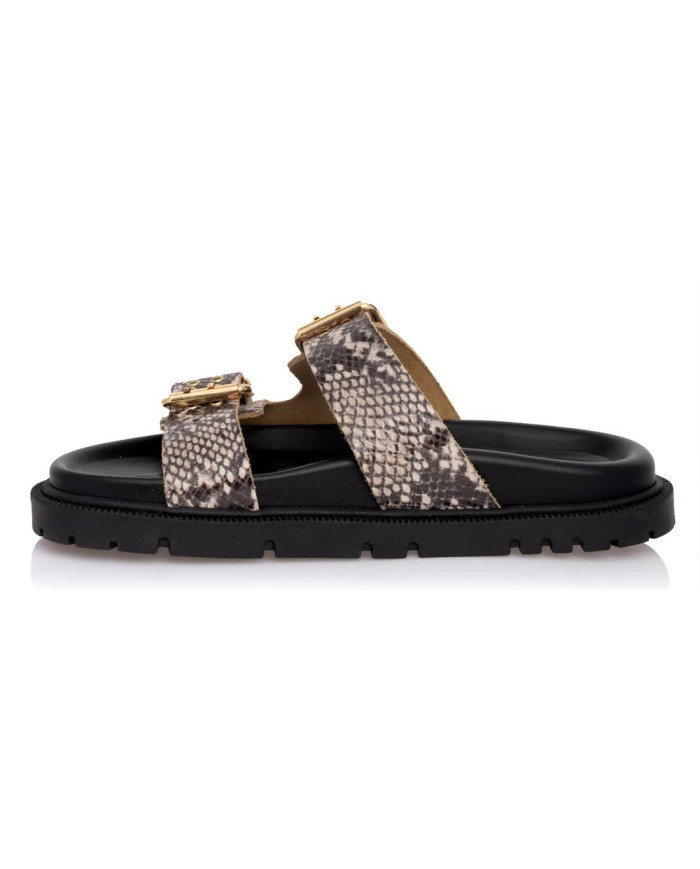 Sante D2D Leather Collection 25-132-63  μπεζ φίδι