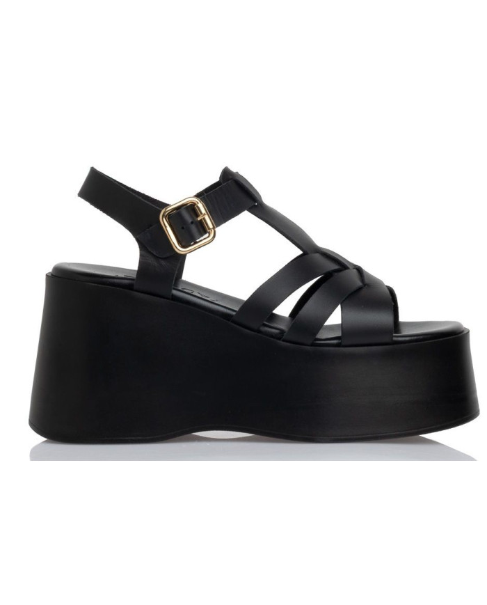 Sante D2D Leather Collection 25-139-01 μαύρο
