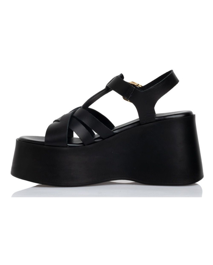 Sante D2D Leather Collection 25-139-01 μαύρο