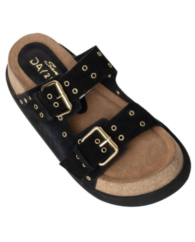 Sante D2D Leather Collection 25-142-01 μαύρο